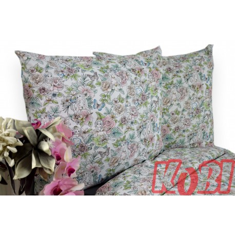 Pościel bawełna 100% rozmiar 160x200 księżniczki V1 3530 Kobi