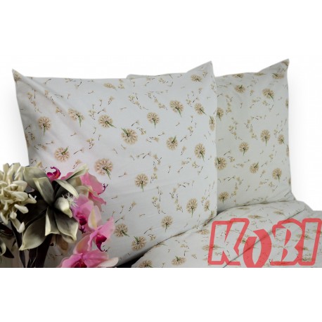 Pościel bawełna 100% rozmiar 160x200 pastelowe dmuchawce 3533 Kobi