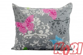 Poszewka z kory rozmiar 50x60 pastelowe motyle 1690-A Kobi