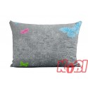 Poszewka z kory rozmiar 50x70 pastelowe motyle 1690-B Kobi