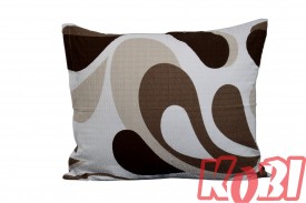 Poszewka z kory rozmiar 50x60 łezki tło brąz 3355 KOBI