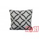Poszewka bawełniana rozmiar 40x40 biały witraż 3553 Kobi