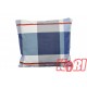 Poszewka bawełniana rozmiar 40x40 krata niebiesko-czerwona 3554 Kobi