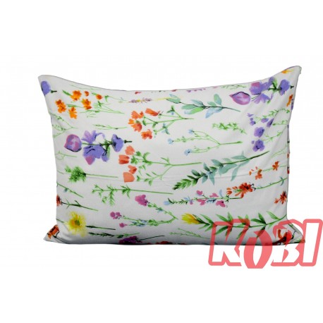 Poszewka flanela rozmiar 50x70 łąki łan 3445 KOBI