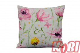 Poszewka flanela rozmiar 40x40 tulipany 3539 KOBI