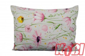 Poszewka flanela rozmiar 50x70 tulipany 3539 KOBI