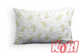 Poszewka bawełniana rozmiar 40x60 żółte kwiatuszki 3556 Kobi