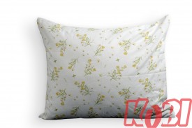 Poszewka bawełniana rozmiar 50x60 żółte kwiatuszki 3556 Kobi