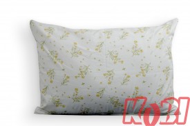 Poszewka bawełniana rozmiar 50x70 żółte kwiatuszki 3556 Kobi