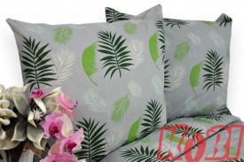 Pościel bawełna 100% rozmiar 140x200 crazy frens green 3254w Kobi