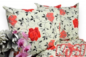 Pościel bawełna 100% rozmiar 140x200 kwiat wiecznej róży 0643w Kobi