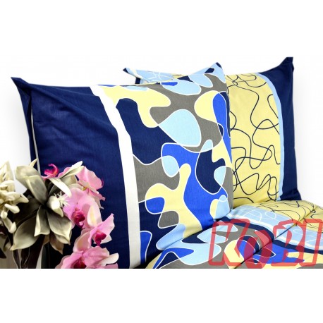 Pościel bawełna 100% rozmiar 160x200 sztuka nowoczesna 3176 Kobi