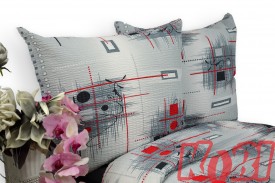 Pościel z kory rozmiar 160x200 Japan day red 3565 Kobi