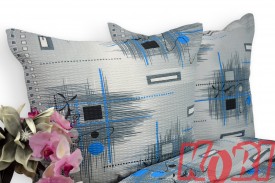 Pościel z kory rozmiar 160x200 Japan day blue 3566 Kobi