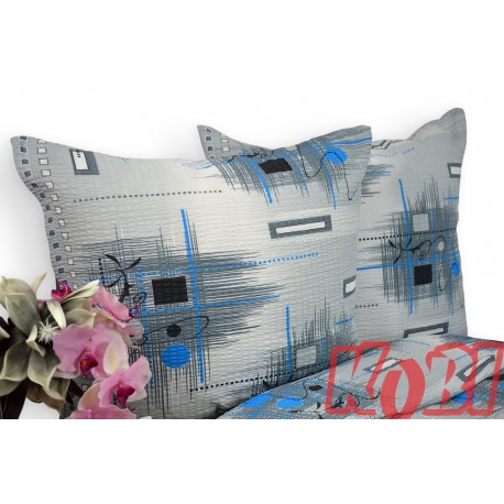 Pościel z kory rozmiar 160x200 Japan day blue 3566 Kobi