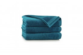 Ręcznik z bawełny egipskiej rozmiar 50x90 LISBONA EMERALD ZWOLTEX