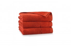 Ręcznik z bawełny egipskiej rozmiar 50x90 LISBONA MIEDŹ ZWOLTEX